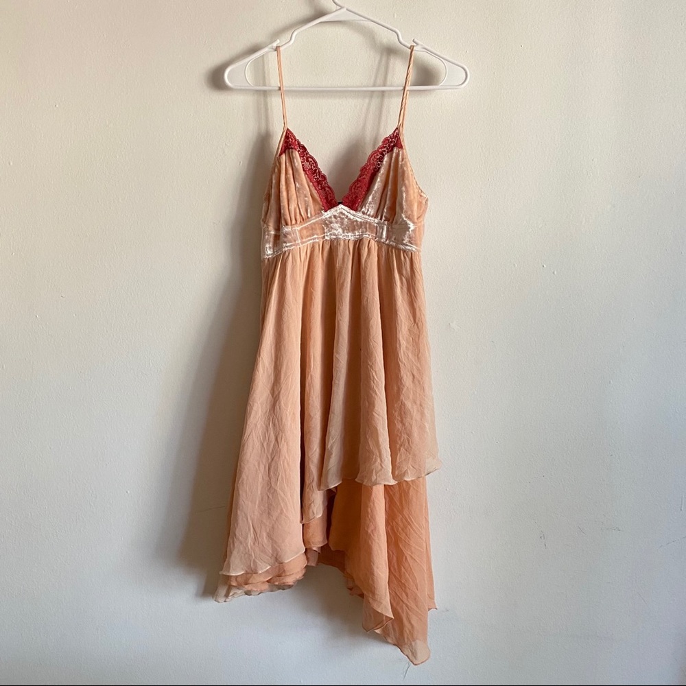 Vintage Lace Trim Dress
